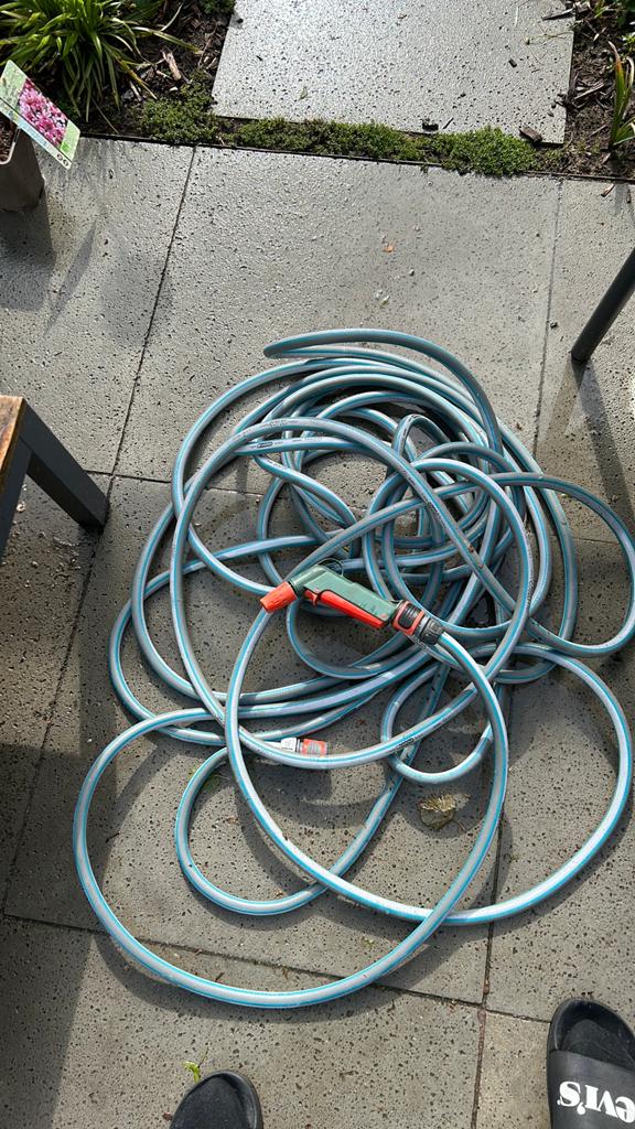 Gardena tuinslang 15 meter, Ophalen, Zo goed als nieuw, Tuinslang