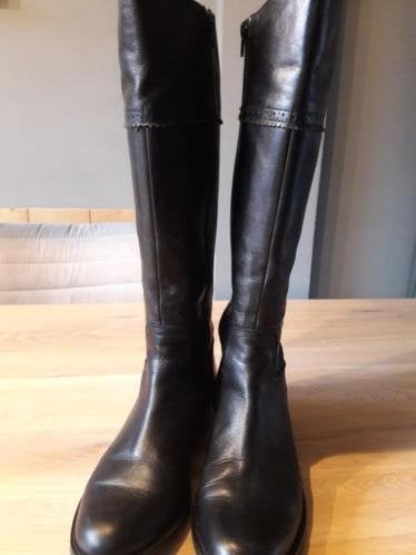 Laarzen Mt.38, Kleding | Dames, Schoenen, Hoge laarzen, Zwart, Ophalen of Verzenden, Zo goed als nieuw