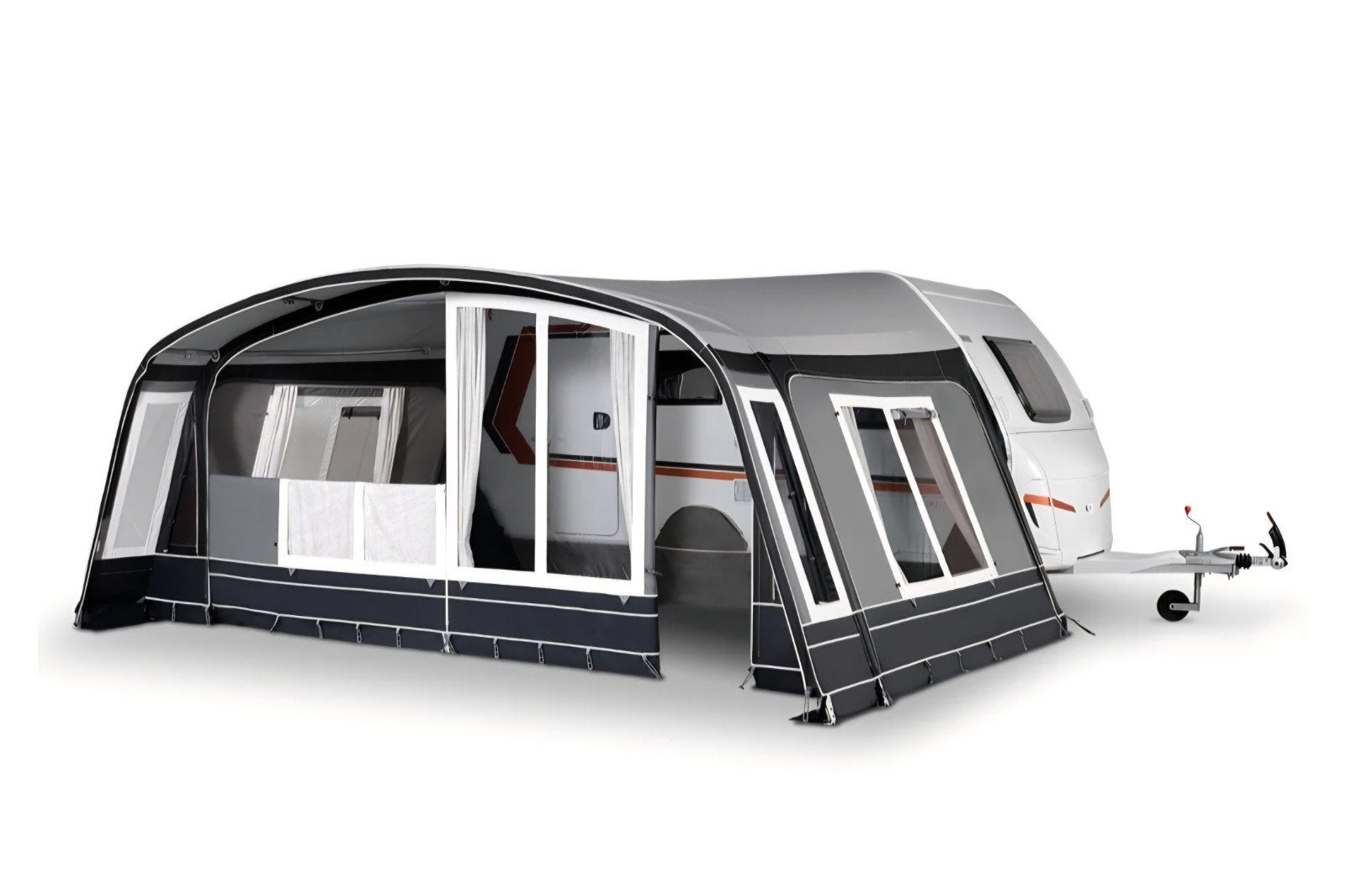Dorema Onyx 270 voortent,  maat 10, aluminium frame, Ophalen, Zo goed als nieuw, Dorema