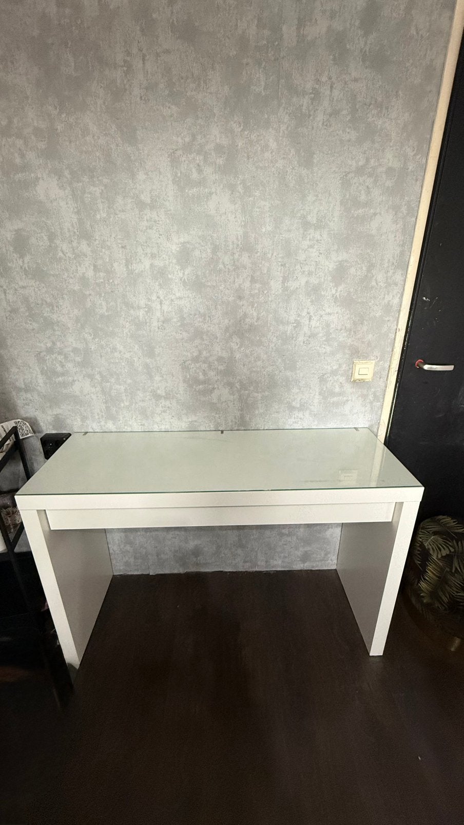Ikea make-up tafel malm, Ophalen of Verzenden, Zo goed als nieuw, 150 tot 200 cm, 25 tot 50 cm