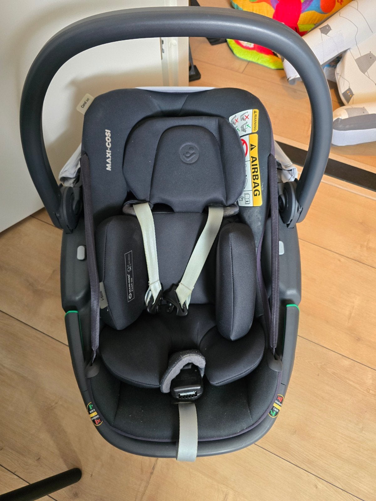 Maxi-Cosi Coral 360 autostoel - Zo goed als nieuw, Autogordel of Isofix, Zo goed als nieuw, 0 t/m 13 kg, Maxi-Cosi