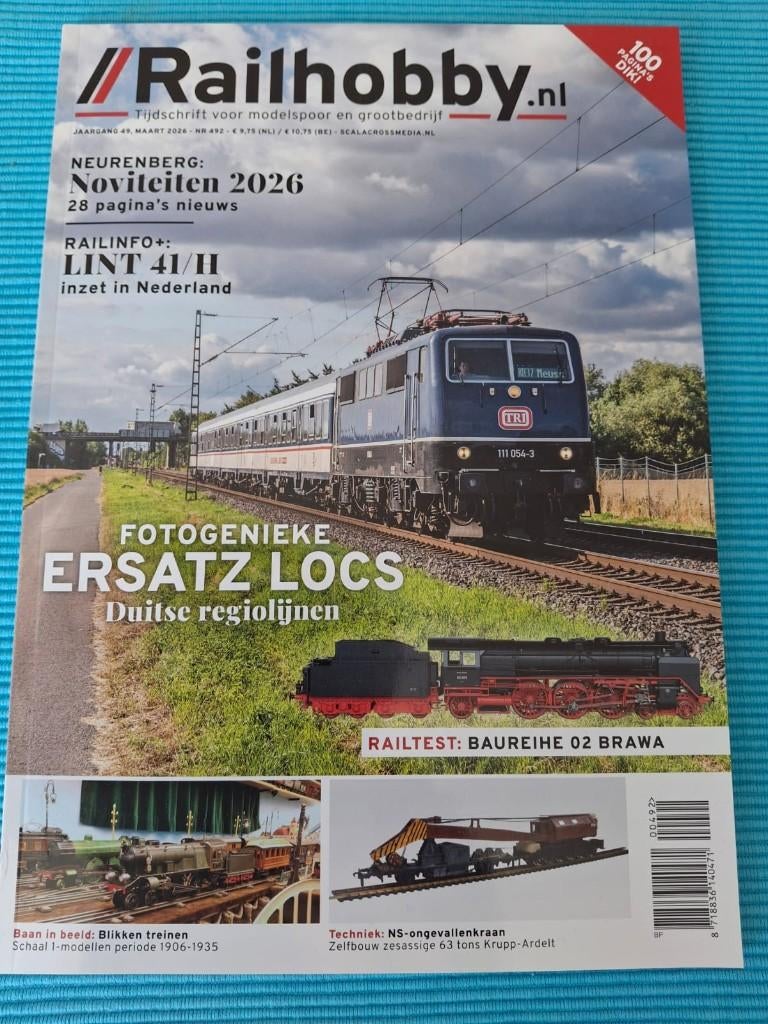 Modelspoor tijdschriften Railhobby en N Bahn Magazin, Boeken, Tijdschriften en Kranten, Ophalen, Zo goed als nieuw, Overige typen