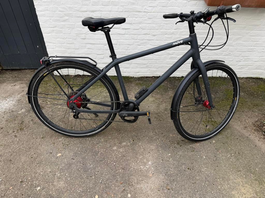 Move heren fiets, Ophalen, Gebruikt, Minder dan 10 versnellingen, Overige merken