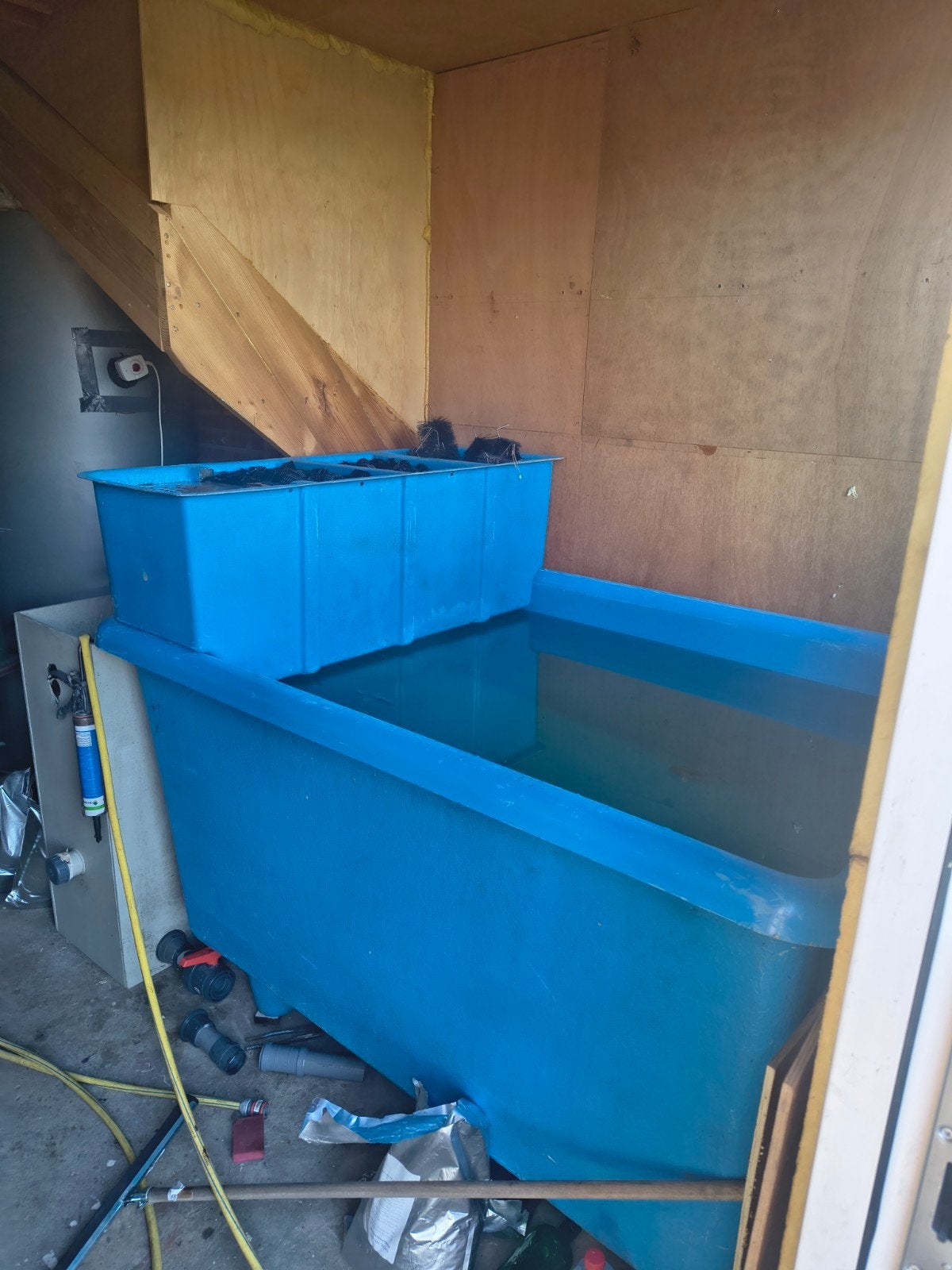 quarantaine bak met opzet filter, Ophalen of Verzenden