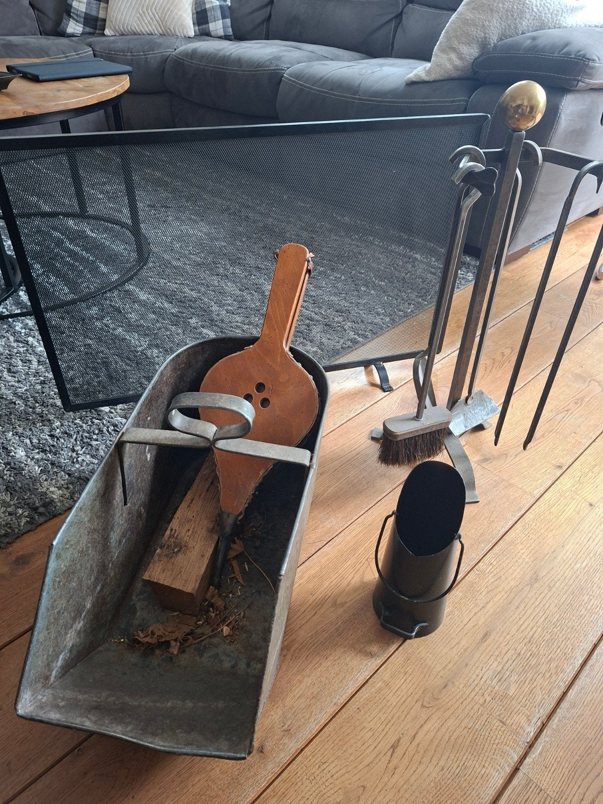 Openhaard accesoires, Ophalen, Gebruikt, Houthaard