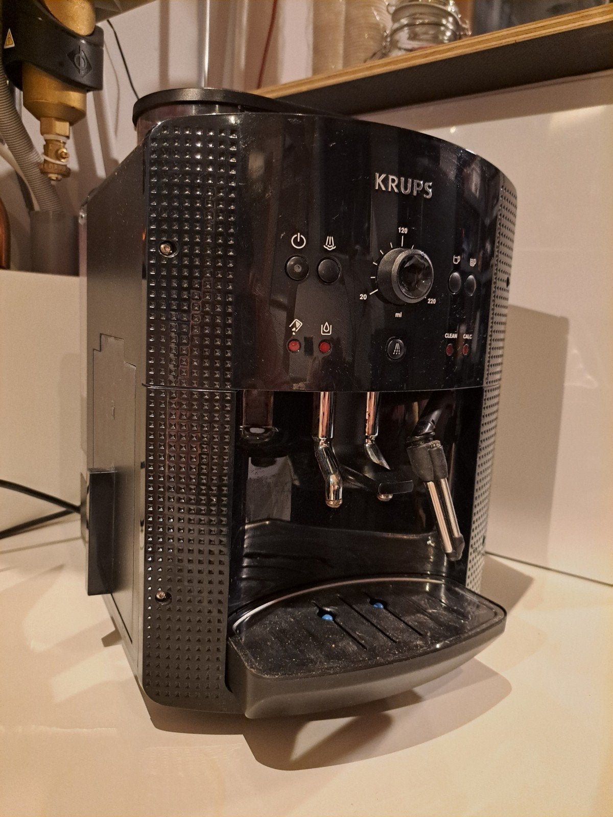 Krups espresso apparaat, Ophalen, Gebruikt, Espresso apparaat, Koffiebonen