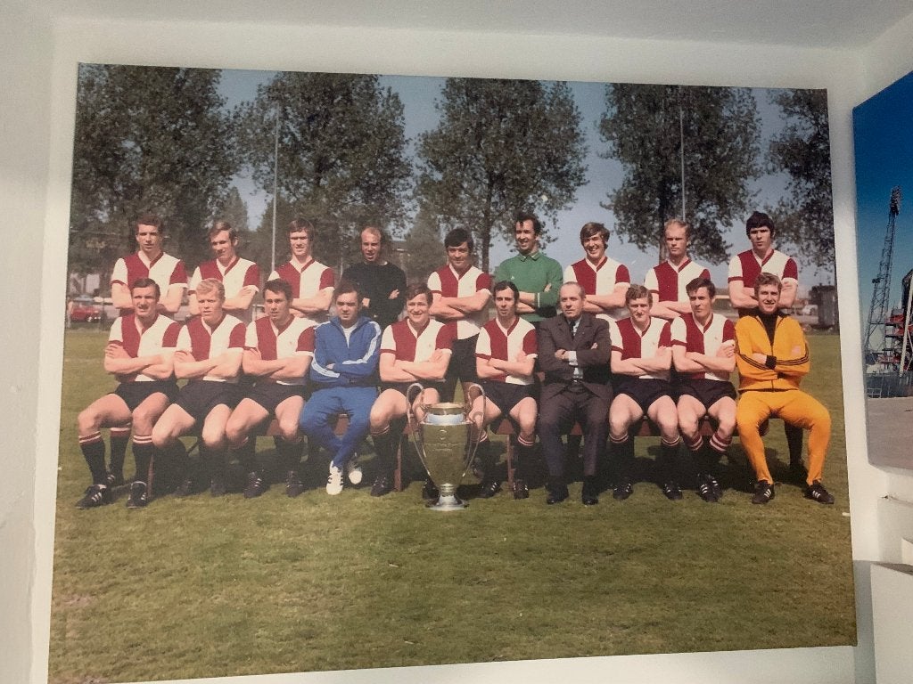 Feyenoord 1970 op canvas, Ophalen, Nieuw, Feyenoord
