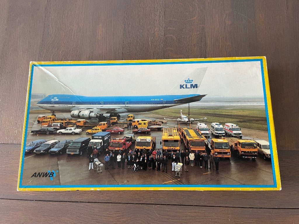 PUZZEL 750 stukjes KLM / ANWB Wegenwacht compleet - WD014, Verzamelen, Waddinxveen, Overige typen, Ophalen of Verzenden, Zo goed als nieuw