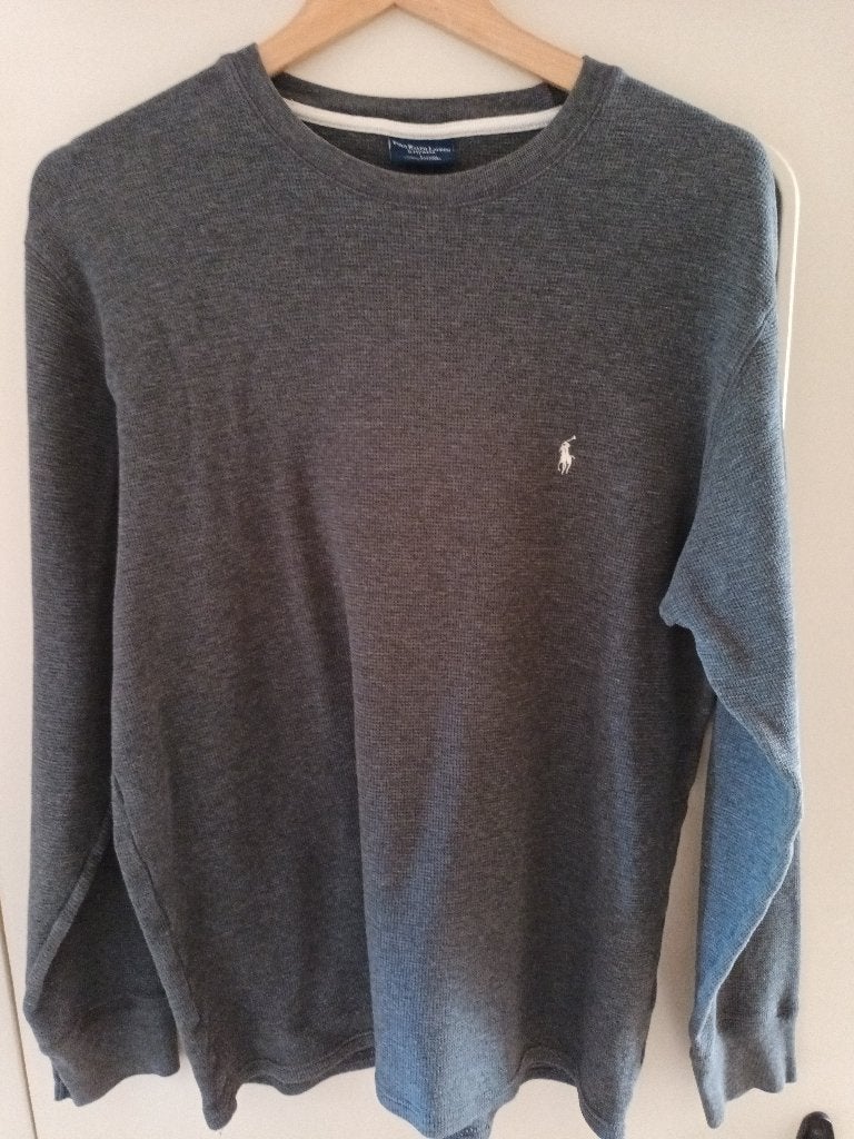 Ralph Lauren > sweater > antracietgrijs > ZGAN > KIJK !, Maat 52/54 (L), Verzenden, Ralph Lauren, Zo goed als nieuw