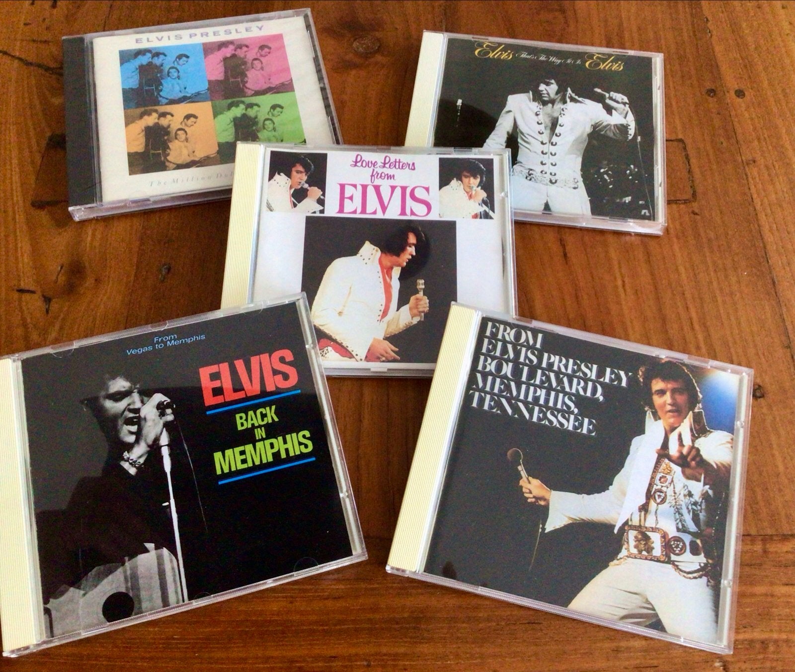 Elvis Presley CD collectie - 5 albums, Ophalen of Verzenden, Zo goed als nieuw, Pop, Album