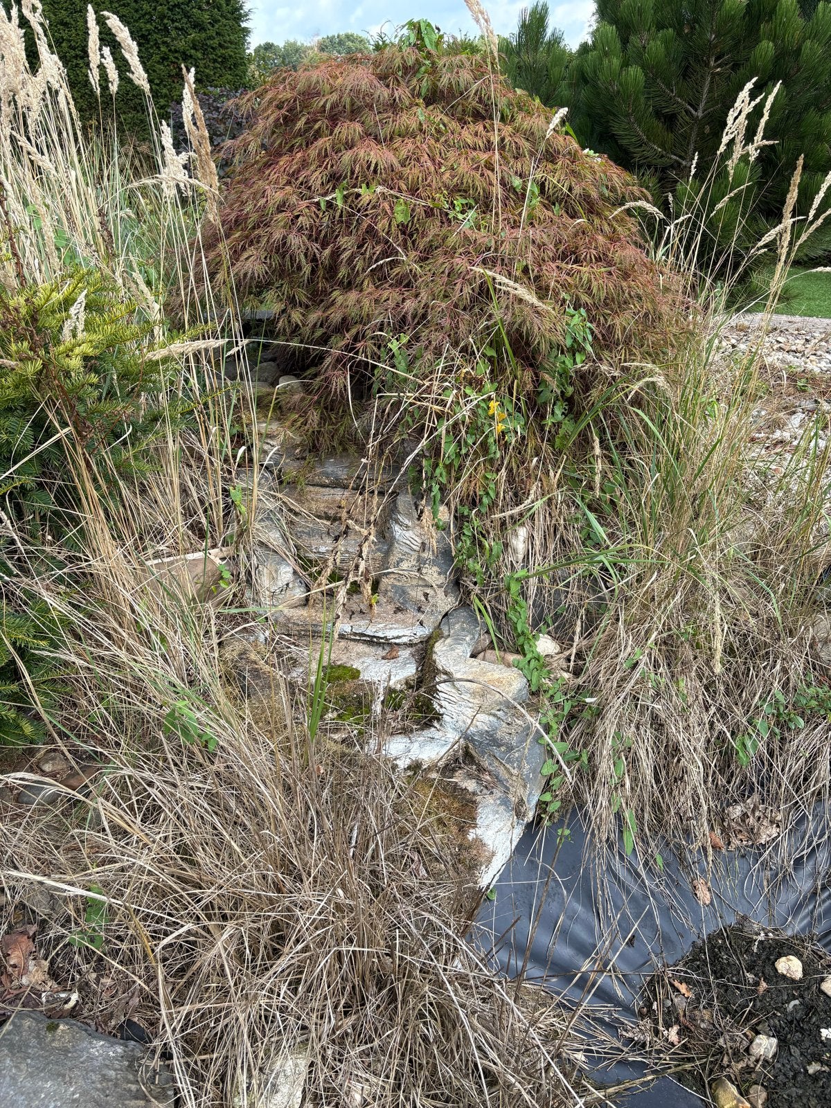 Kunststof Waterval voor Tuin of Vijver, Ophalen of Verzenden, Gebruikt, Kunststof, Waterval