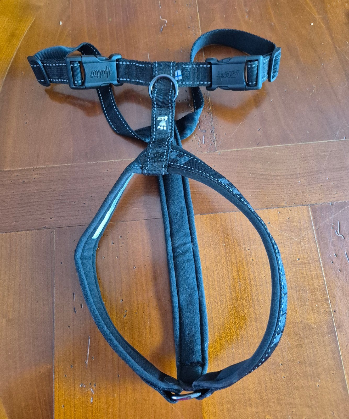 Hurtta Y-tuig, 70-80 cm, zwart, Ophalen of Verzenden, Zo goed als nieuw