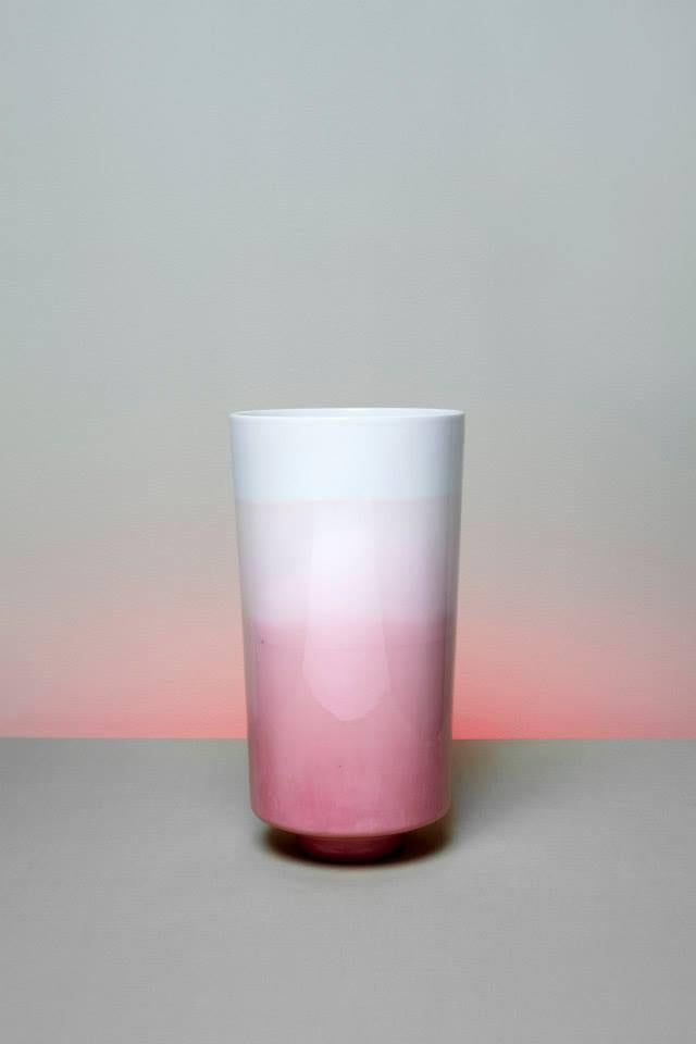 Studio RENS Reddisch vaas, Antiek en Kunst, Ophalen of Verzenden