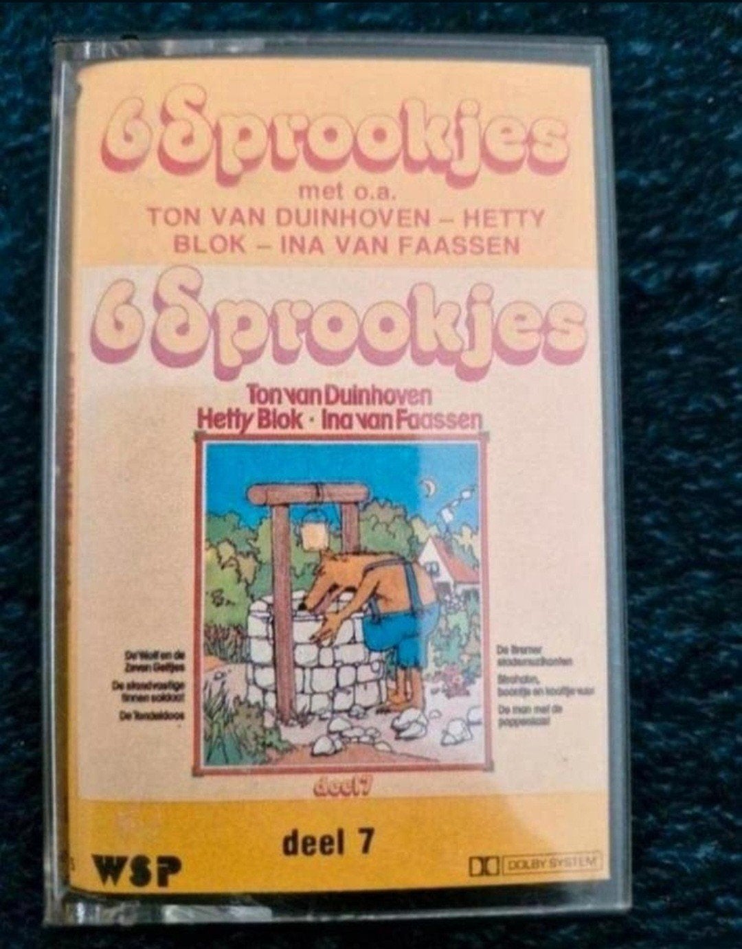 Cassettebandje 6 Sprookjes, Cd's en Dvd's, Cassettebandjes, Ophalen of Verzenden, Zo goed als nieuw, Kinderen en Jeugd, 1 bandje