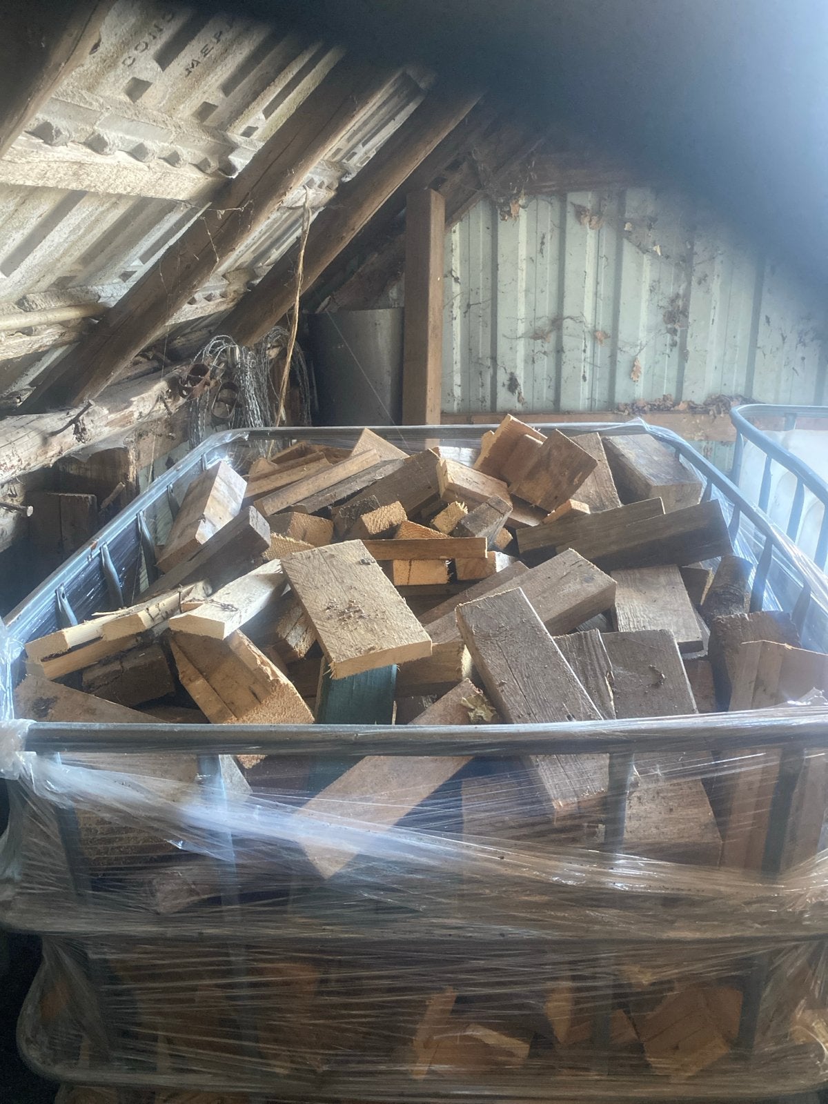 Brandhout: Palletblokken en resthout, Tuin en Terras, 6 m³ of meer, Ophalen of Verzenden, Overige houtsoorten, Blokken