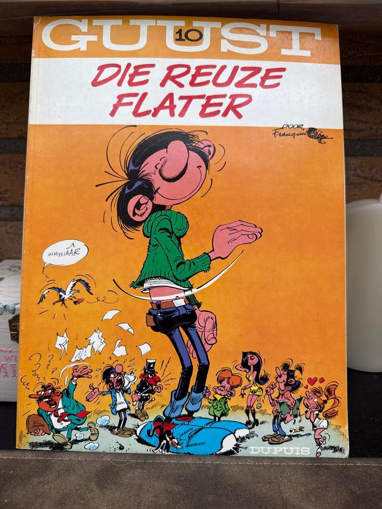 Guust Flater 10: Die Reuze Flater - Klassiek Stripboek, Eén stripboek, Ophalen of Verzenden, Zo goed als nieuw