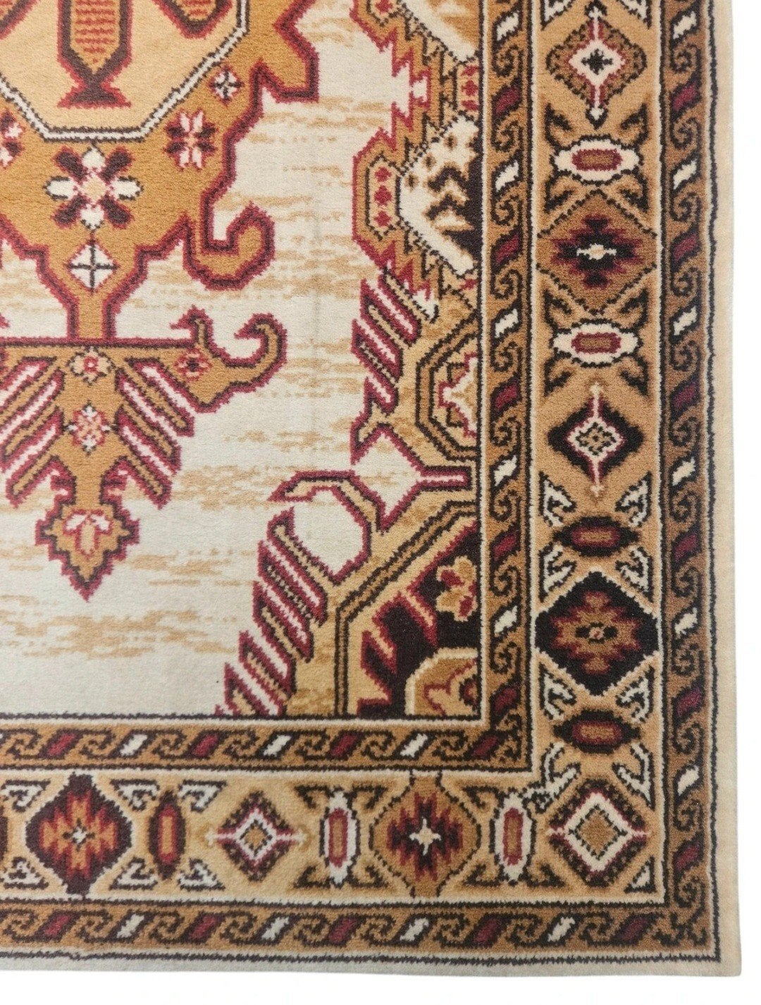 Vintage oosters wol vloerkleed loper runner crème 83x244cm, Minder dan 50 cm, 200 cm of meer, Www.hypepopup.nl, Ophalen of Verzenden