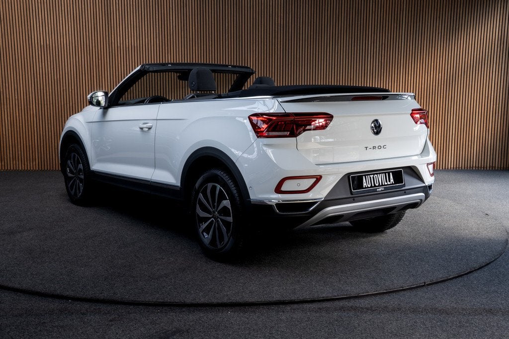 Volkswagen T-Roc Cabrio 1.5 TSI Navi Virtual C. Camera Beats, Euro 6, 4 cilinders, Wit, Origineel Nederlands