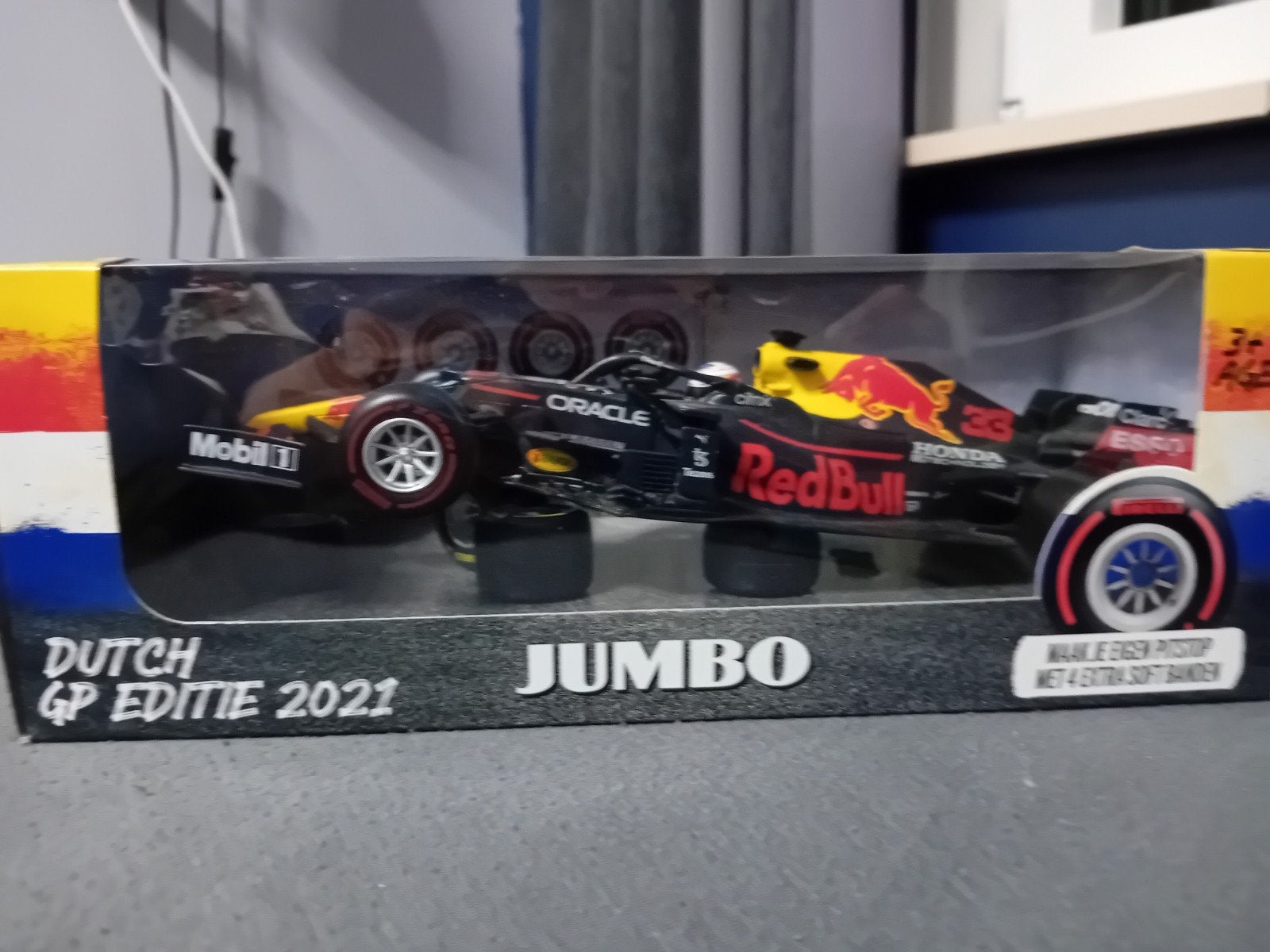 Max verstappen auto, Ophalen of Verzenden, Bburago