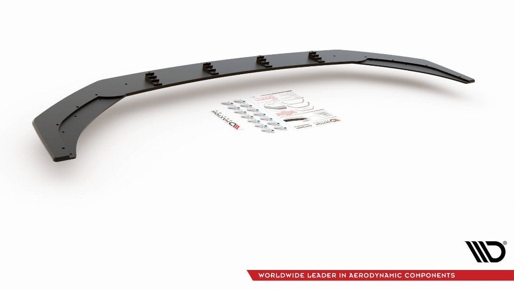 Maxton Design Street Pro Front Splitter VW Polo GTI Mk6, Ophalen of Verzenden