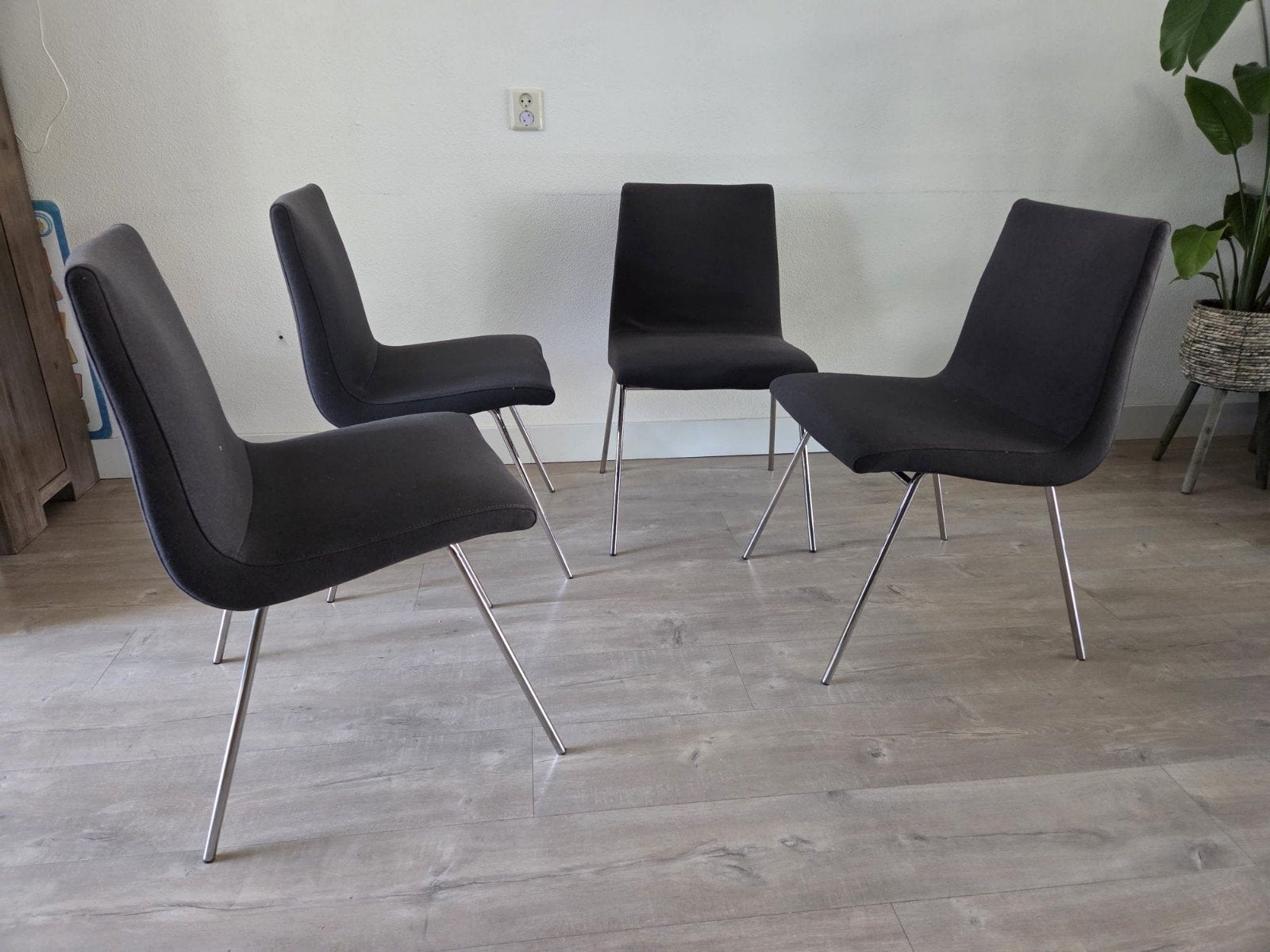 4x Pierre Paulin design, Ophalen, Grijs