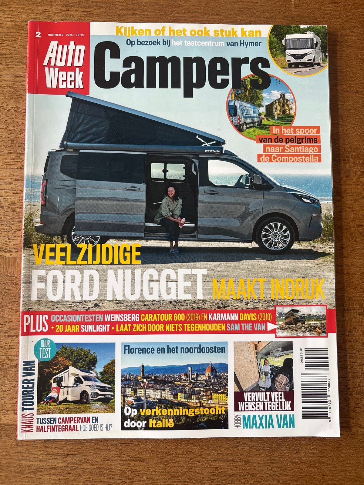 Autoweek Campers - Nummer 2 2025 - Ford Nugget Test, Ophalen of Verzenden, Gelezen, Ford