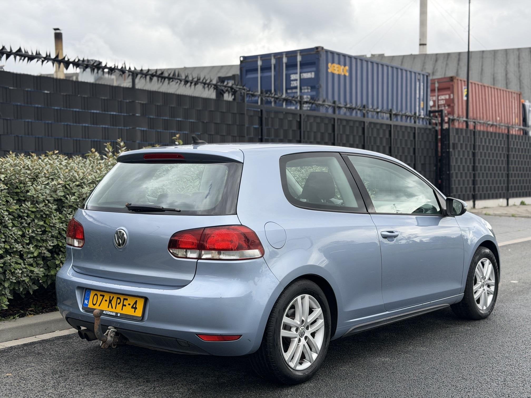 Volkswagen Golf 2.0 TDI Highline | Automaat |Trekhaak | EURO, Gebruikt, 4 cilinders, Automatische klimaatregeling, Blauw