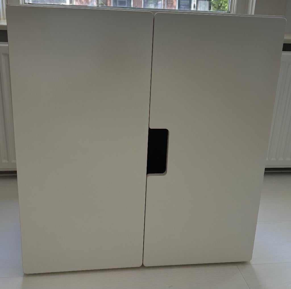 Kastje, wit met 1 plank - Ikea SMÅSTAD, Zo goed als nieuw, Minder dan 50 cm, Ophalen, Minder dan 90 cm