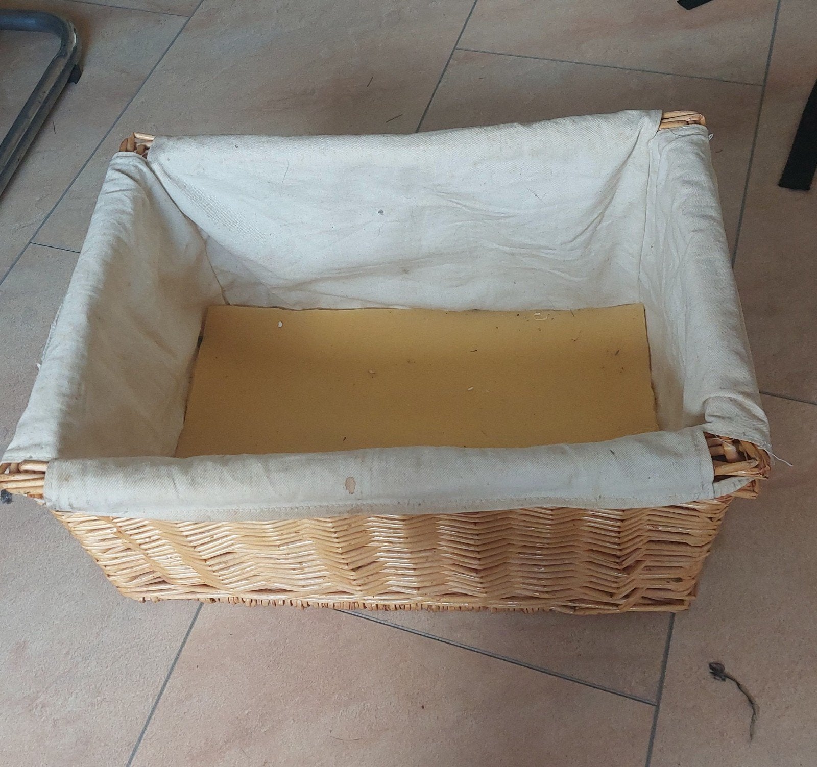 rieten kattenmand, Ophalen, Gebruikt, Riet