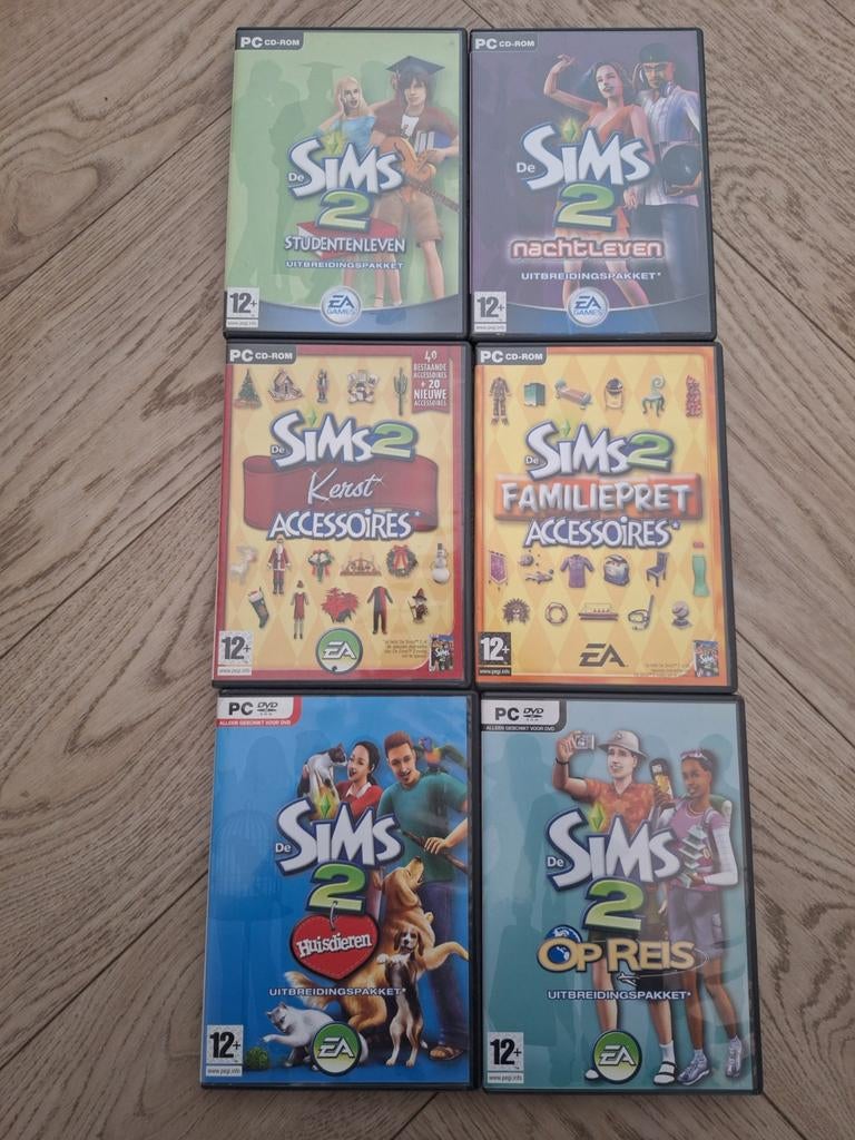Meerdere sims 2 spellen, Alle leeftijden, Ophalen of Verzenden, Zo goed als nieuw