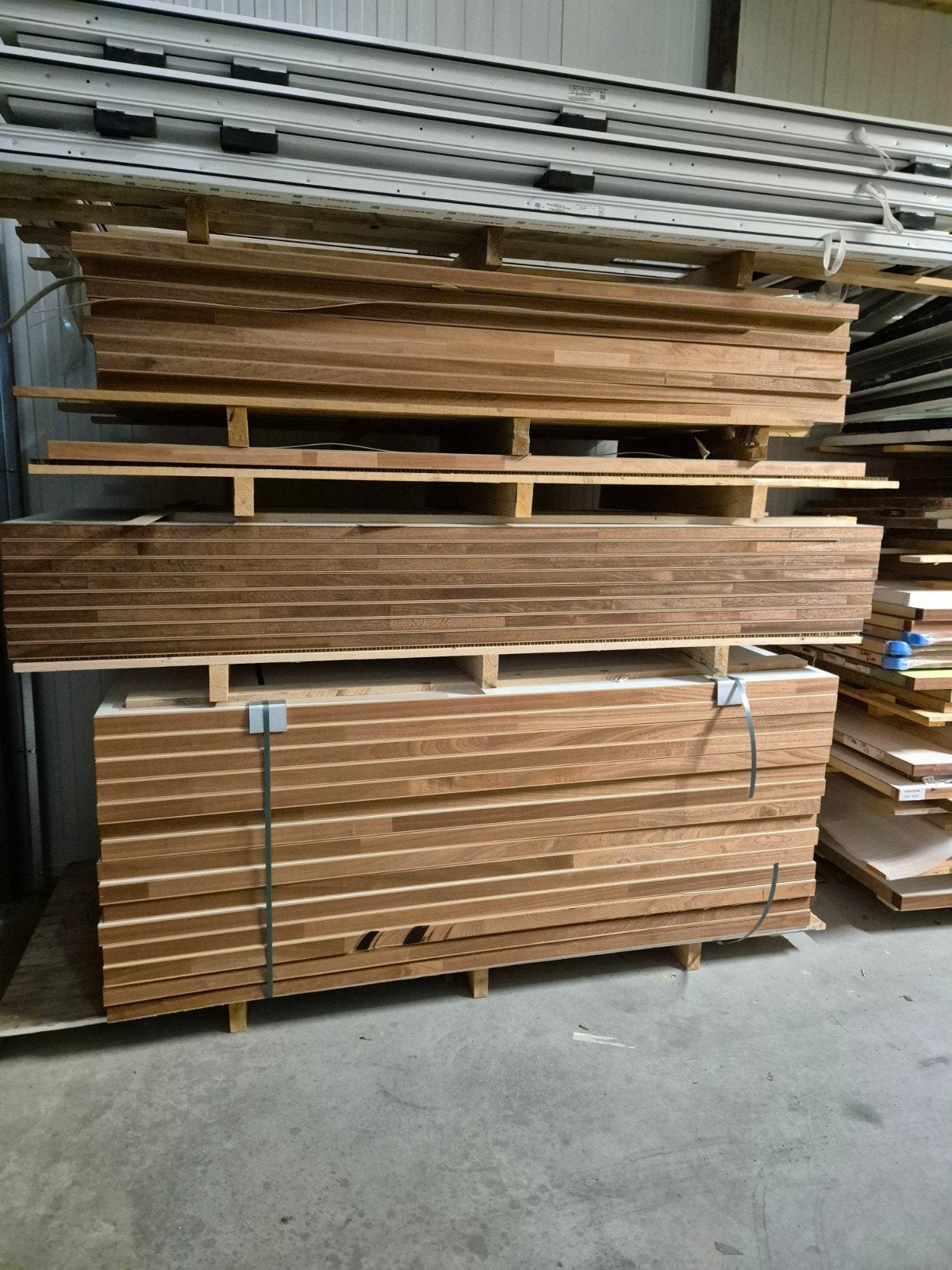 Massieve zware houtpanelen, Doe-het-zelf en Verbouw, Platen en Panelen, Ophalen of Verzenden, Gebruikt