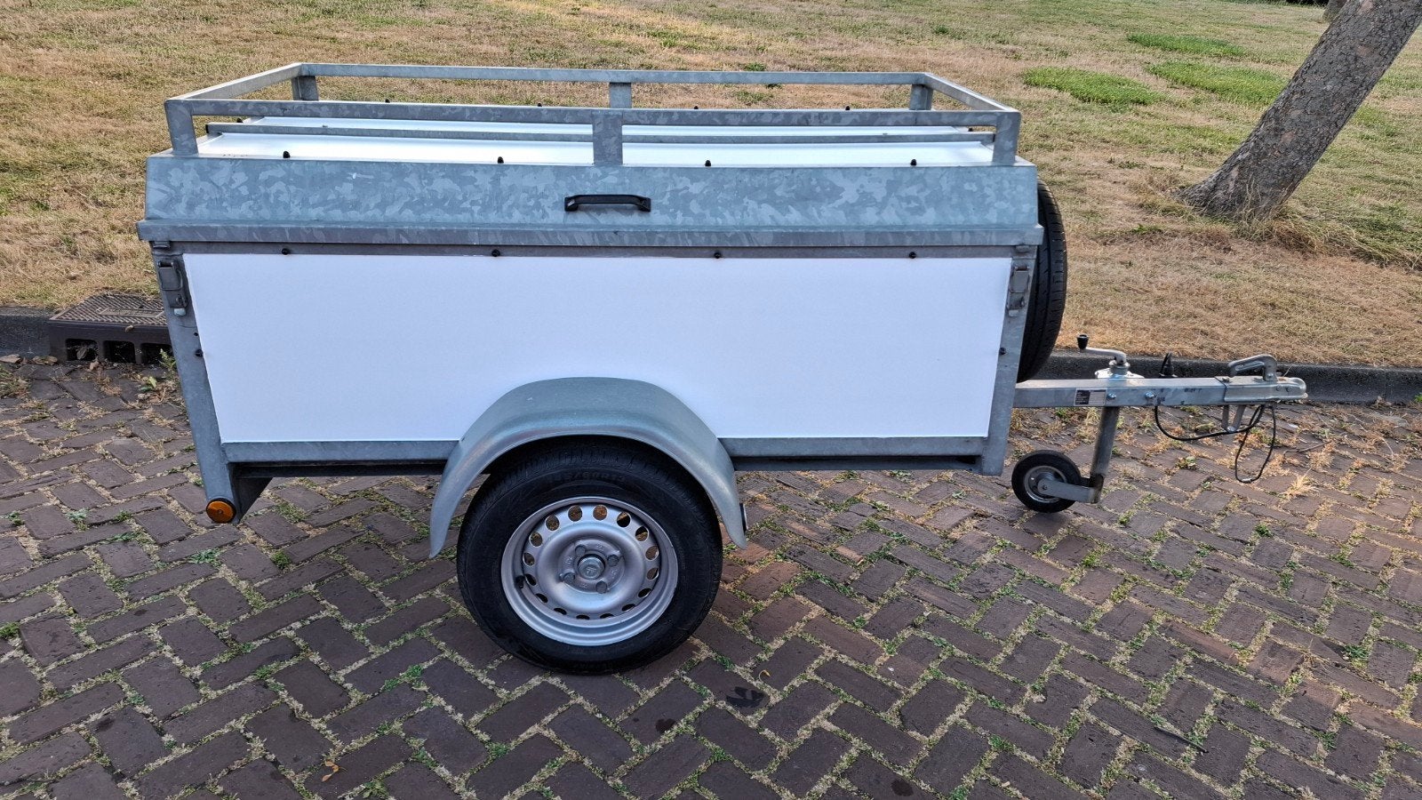 Bagagewagen Merk Powertrailer., Auto diversen, Ophalen, Zo goed als nieuw