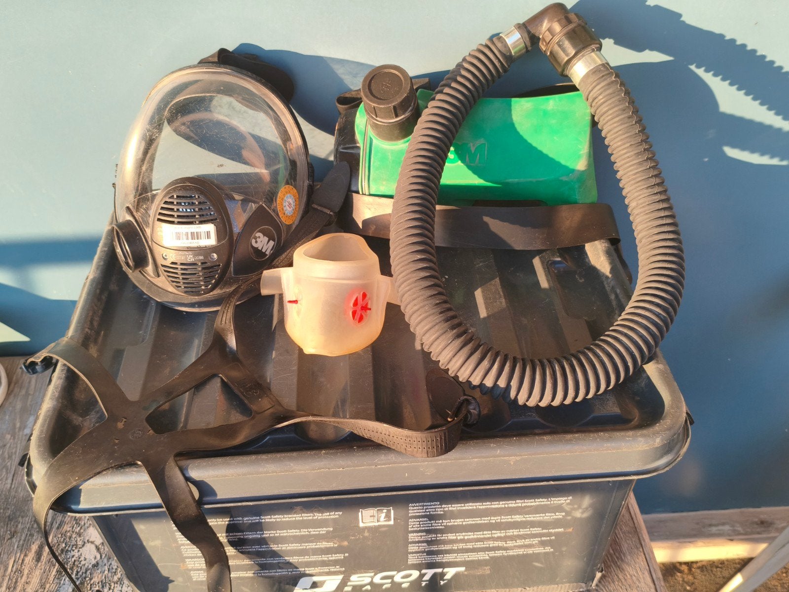 Te koop Scott 3M Proflow set., Doe-het-zelf en Verbouw, Adembescherming, Ophalen