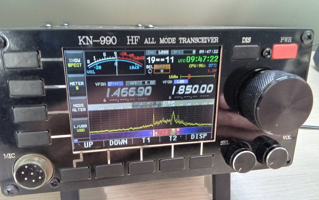 kn 990c SDR transceiver HF, air, radio en 2m, Ophalen of Verzenden, Zo goed als nieuw, Zender en Ontvanger