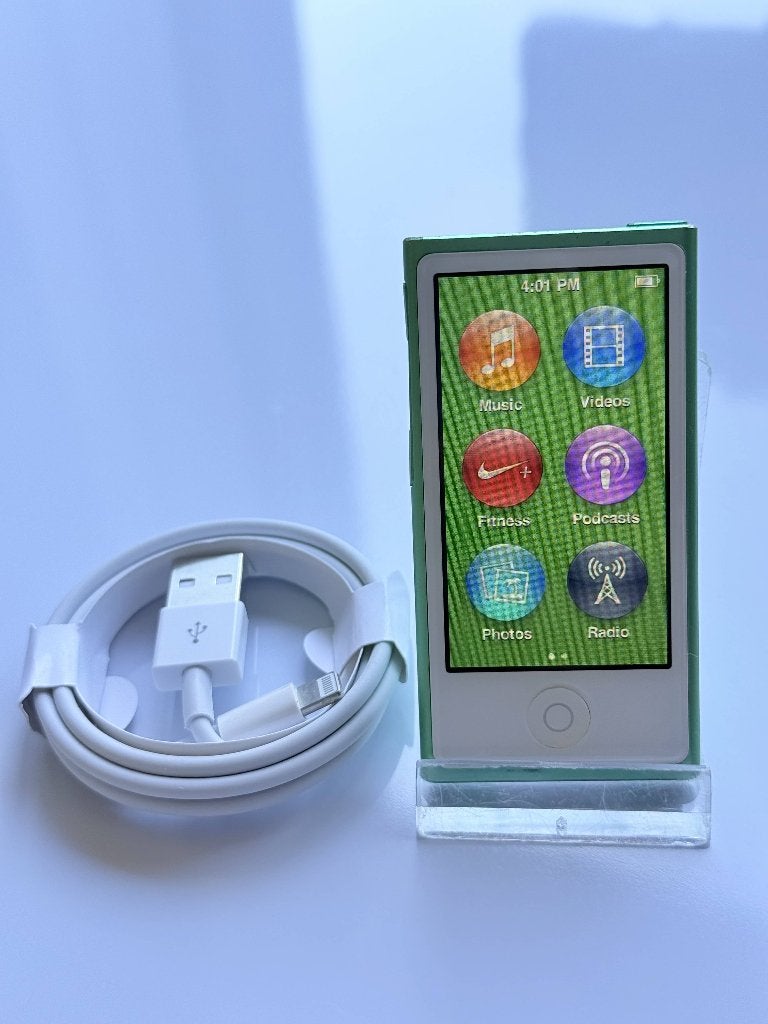 Apple iPod Nano 7e Generatie Groen 16GB, Gebruikt, Ophalen of Verzenden, Nano, Groen