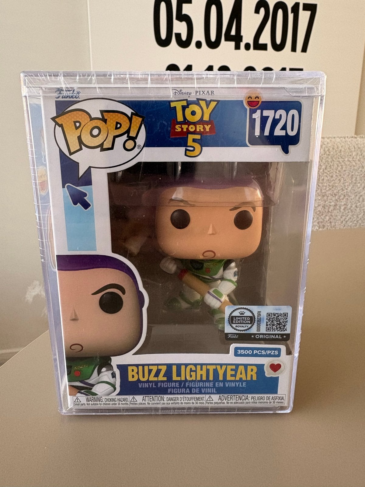 Funko Pop! Buzz Lightyear Toy Story 5 Limited Edition 3500, Ophalen of Verzenden, Nieuw