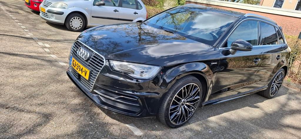 Audi A3 1.4 Tfsi 224pk E-tron Phev S Tronic 2015 Zwart, Auto's, Audi, Particulier, A3, ABS, Achteruitrijcamera, Adaptieve lichten