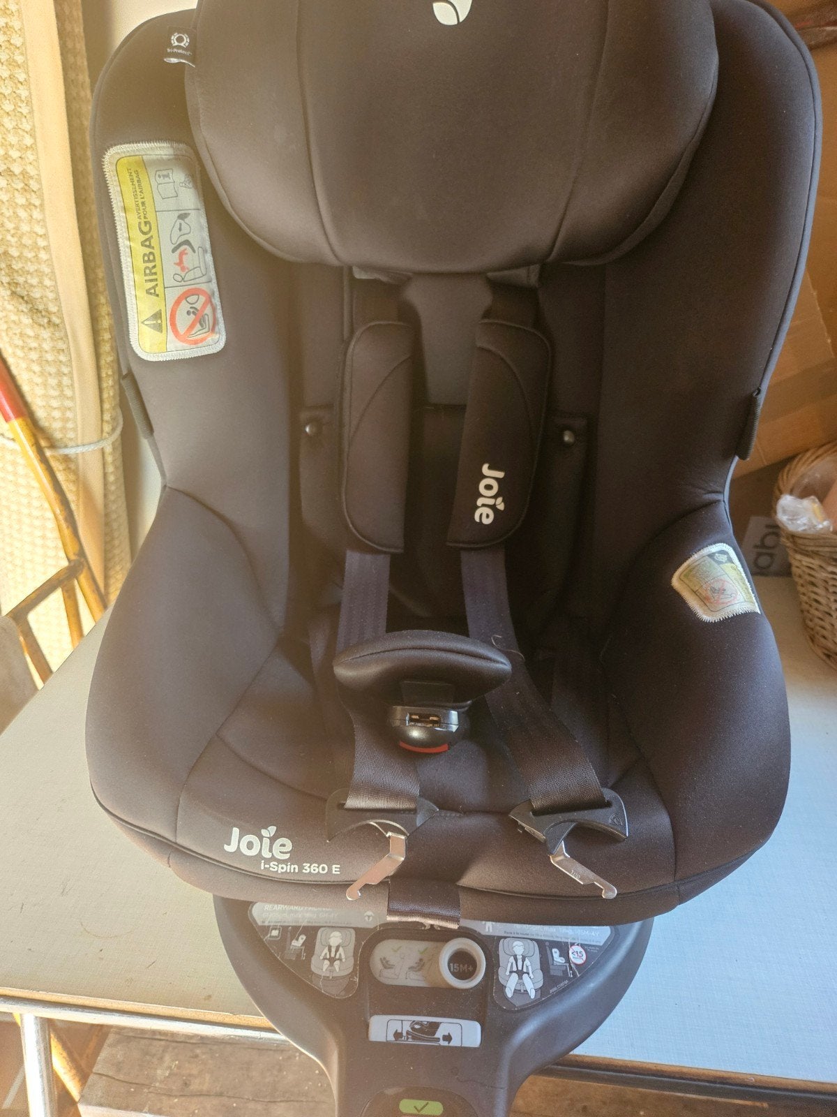 Joie i-Spin 360 E Autostoel - Zo goed als nieuw, Kinderen en Baby's, Overige merken, Gebruikt, 0 t/m 18 kg, Verstelbare rugleuning