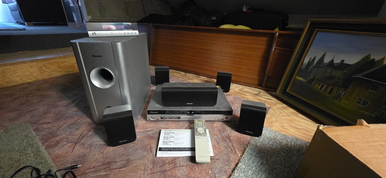 Compleet cinema set, 70 watt of meer, Ophalen of Verzenden, Pioneer, 5.1-systeem