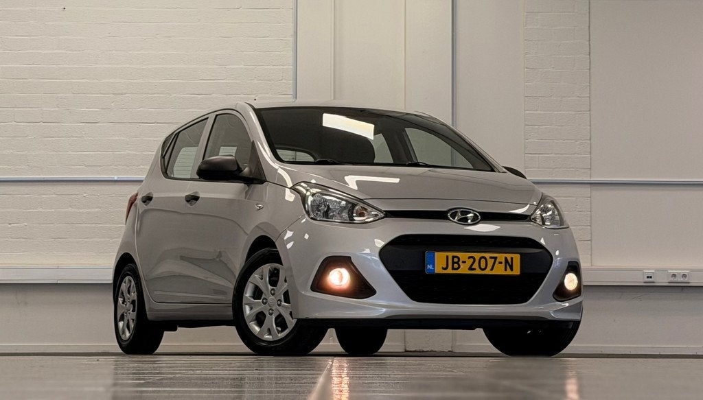 Hyundai I10 1.0i 12V Go! Airco Nieuwe APK Garantie Mooi!, Voorwielaandrijving, Stof, Gebruikt, Start-stop-systeem