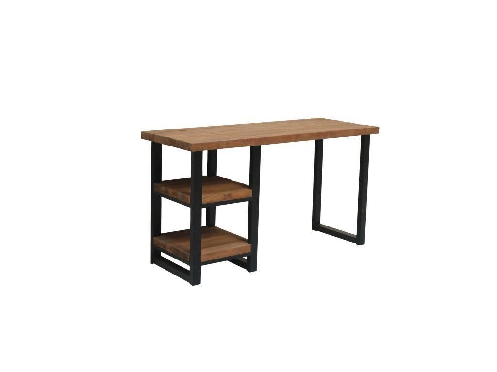 Modern Teak Bureau 160 cm breed