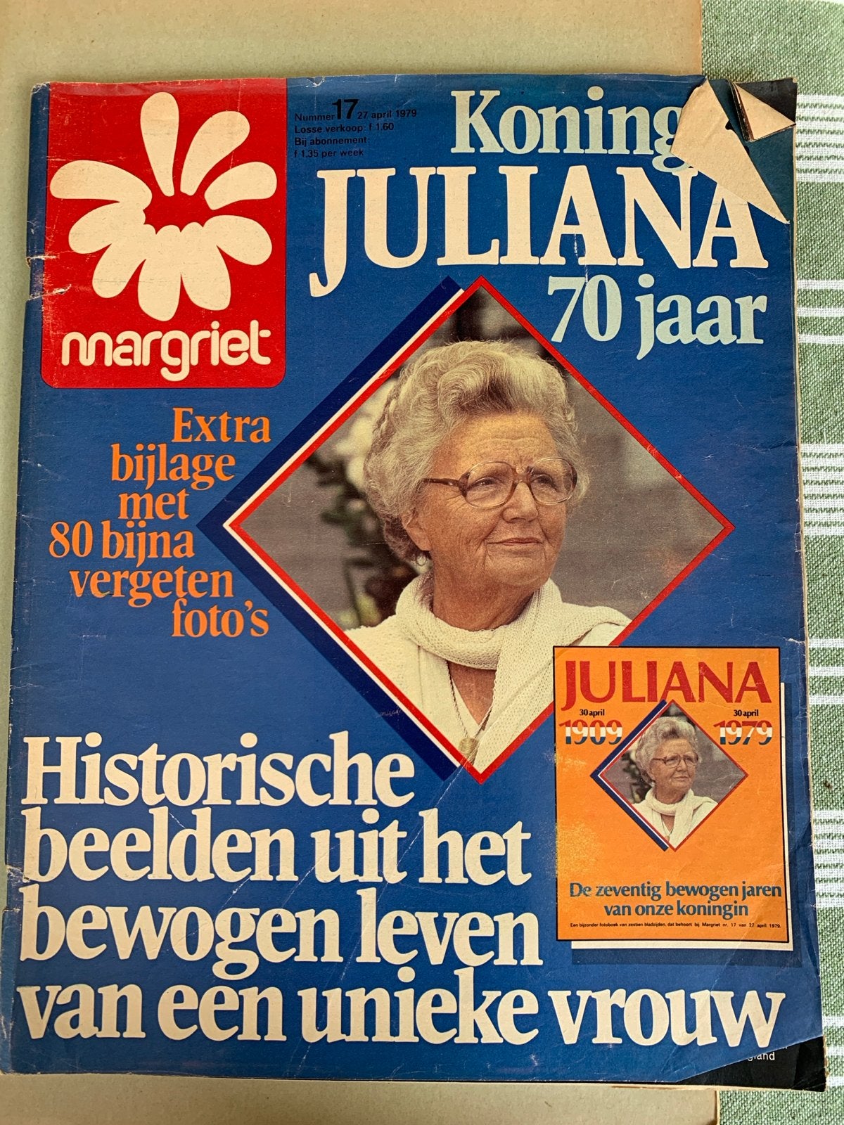 Margriet: Koningin Juliana 70 jaar (1979), Ophalen of Verzenden