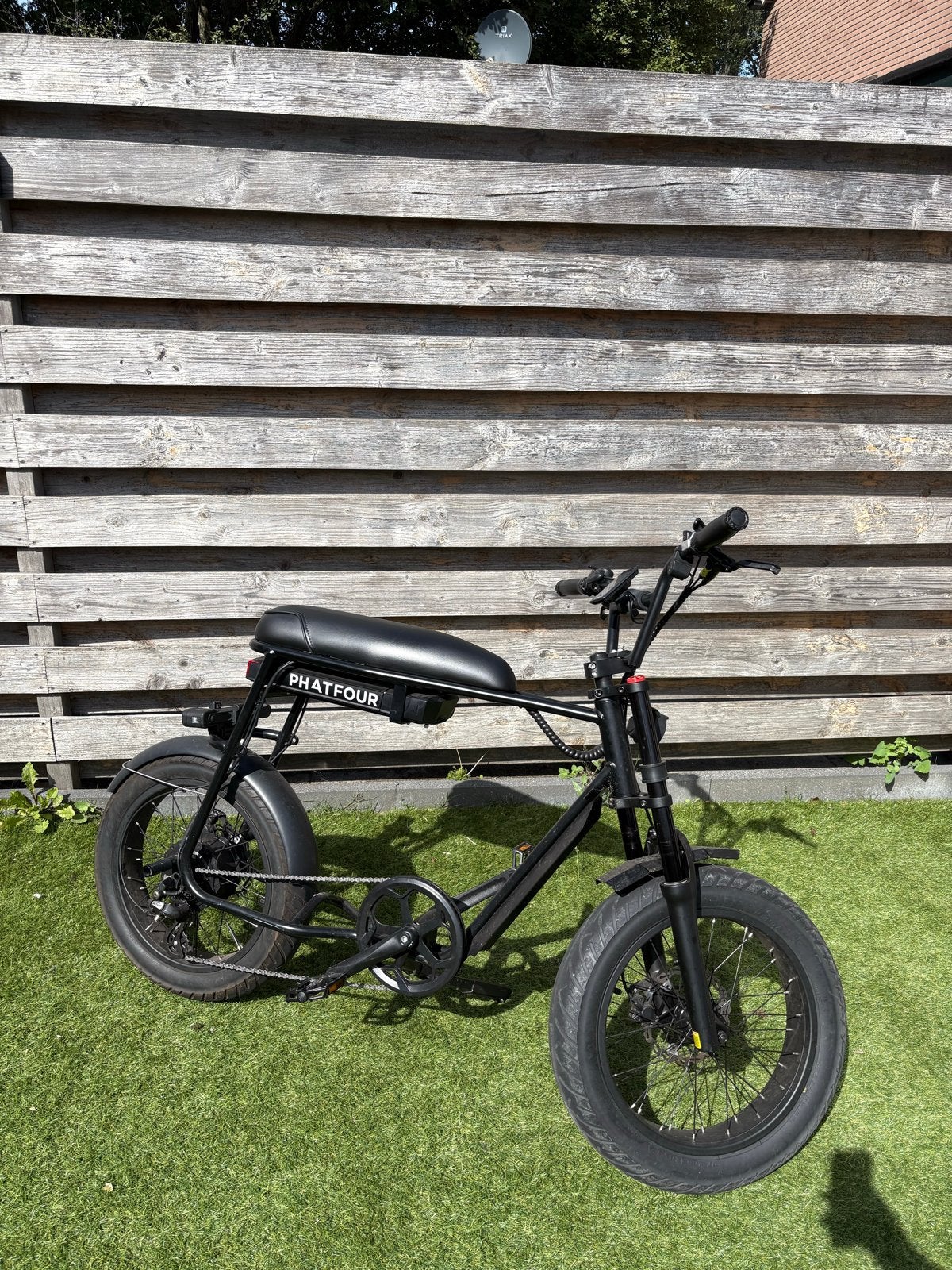 Phatfour E-bike - Nog geen 900km gereden!, Zo goed als nieuw, 51 tot 55 cm, 30 tot 50 km per accu, Ophalen