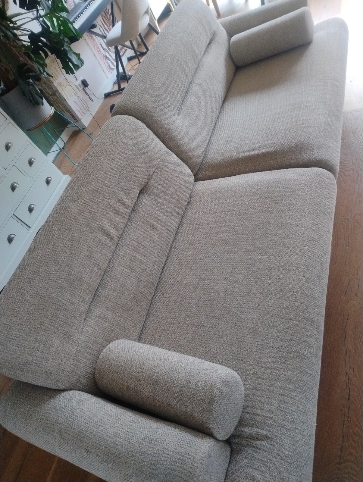 IKEA LÅNGARYD 3-zits bank in goede staat, Ophalen, Modern, Comfortabel, Gebruikt, Driepersoons