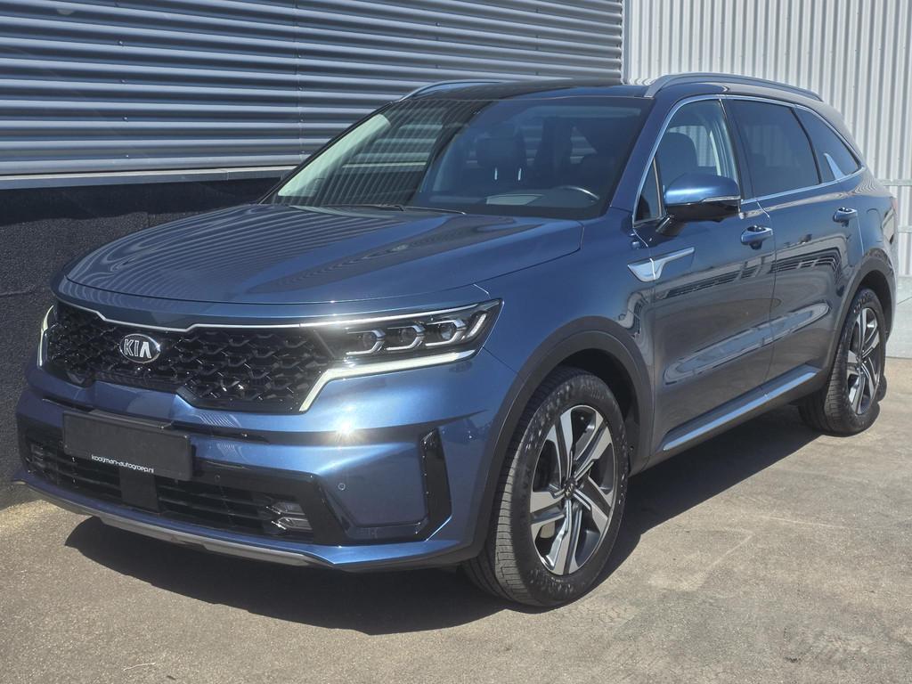 Kia Sorento 1.6 T-GDI Hybrid 2WD ExecutiveLine 7p. Schuif/ka, Gebruikt, Euro 6, 4 cilinders, Blauw