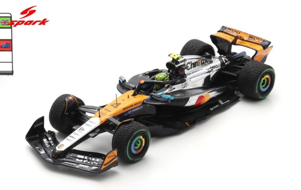 Lando Norris - British GP 2025 - 1:43 Spark, Overige merken, Auto, Verzenden, Spark