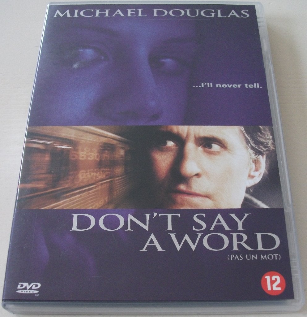Dvd *** DON'T SAY A WORD *** ...I'll never tell, Nederlands, Overige genres, Ophalen of Verzenden, Zo goed als nieuw