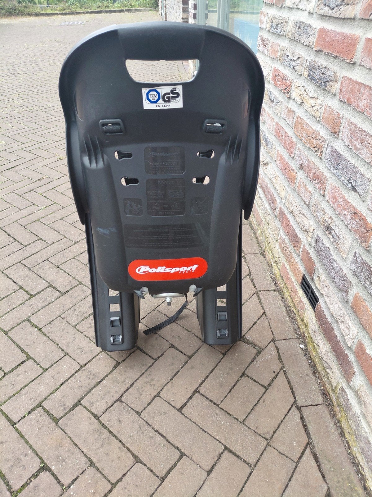 Polisport Achterzitje Fiets - Comfortabel en Veilig, Fietsen en Brommers, Ophalen, Achterzitje, 9 t/m 18 kg, Polisport