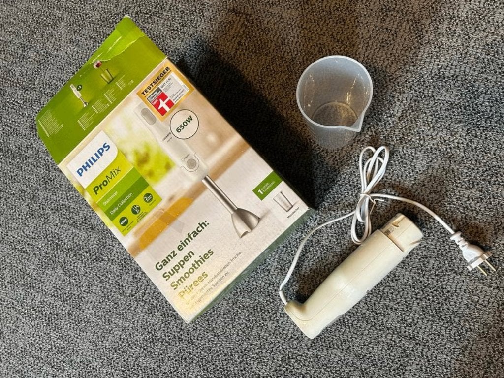 Philips Daily Collection ProMix Staafmixer 650W (zonder kop), Witgoed en Apparatuur, Ophalen of Verzenden, Nieuw, Blender