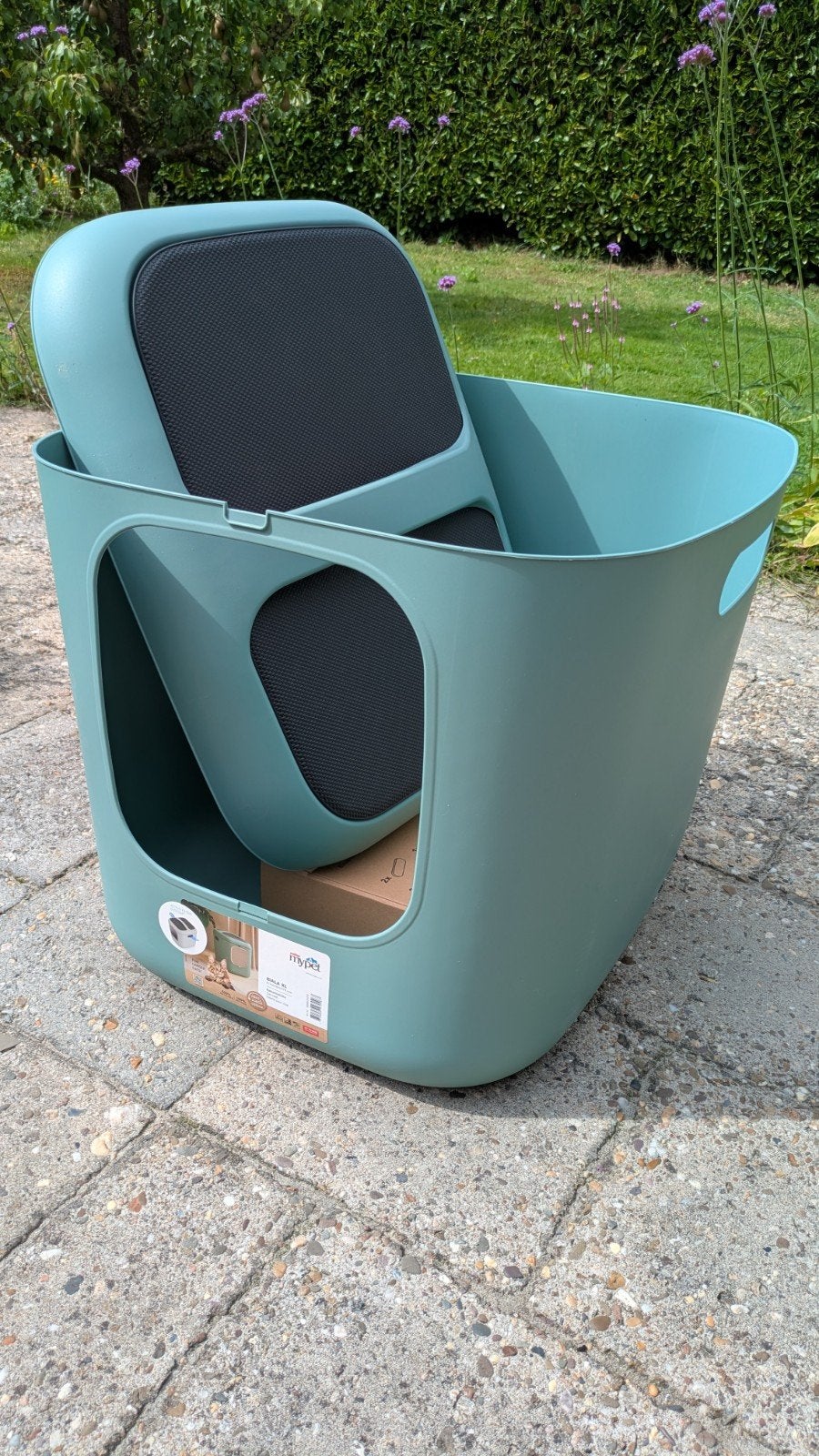 Kattenbak nieuw groen XL, Ophalen, Nieuw, Gesloten